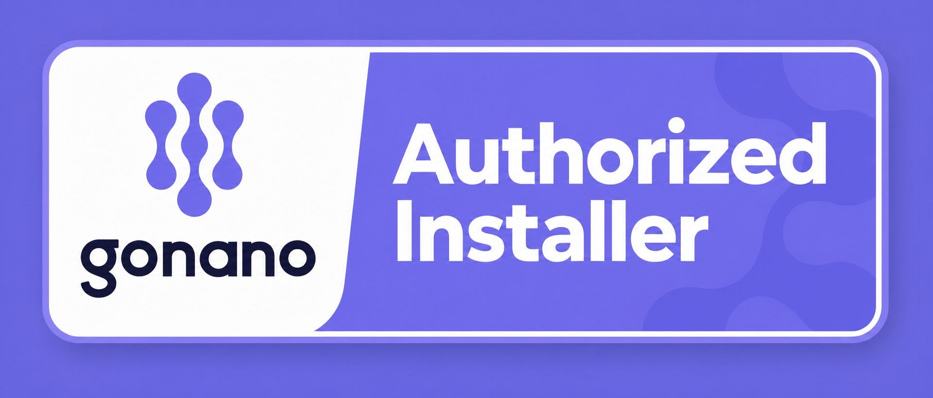 GoNano Authorized Installer badge